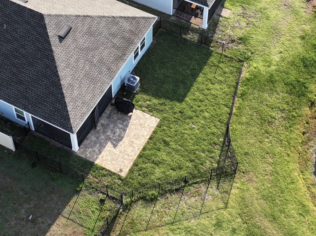Finished St Augustine Floratam sod installation in Jacksonville