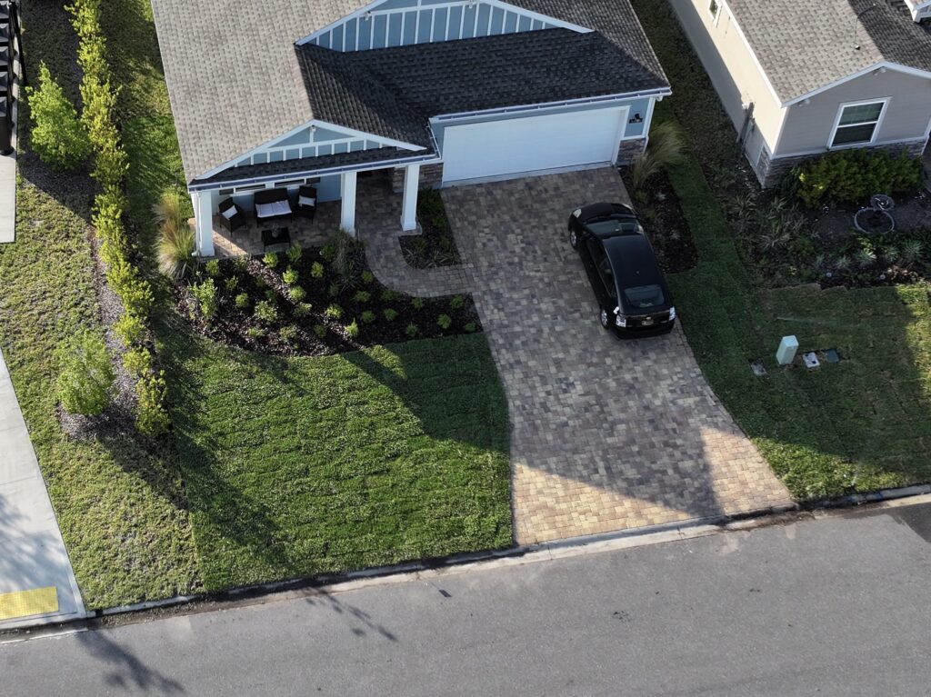 Healthy St Augustine lawn maintained by TurfTide in Jacksonville